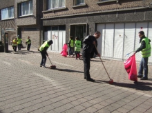 De poetsende leerlingen van Madrassat